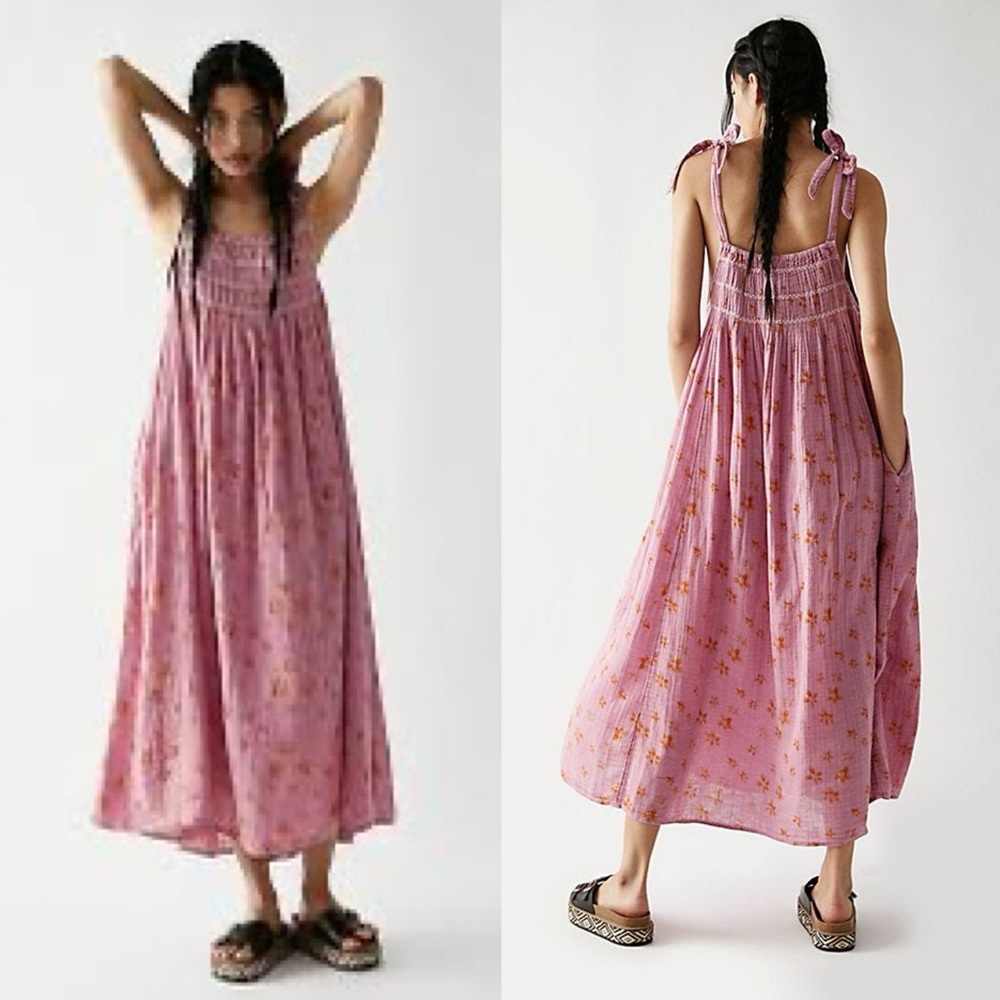 NWT Free People Azure Maxi Dress